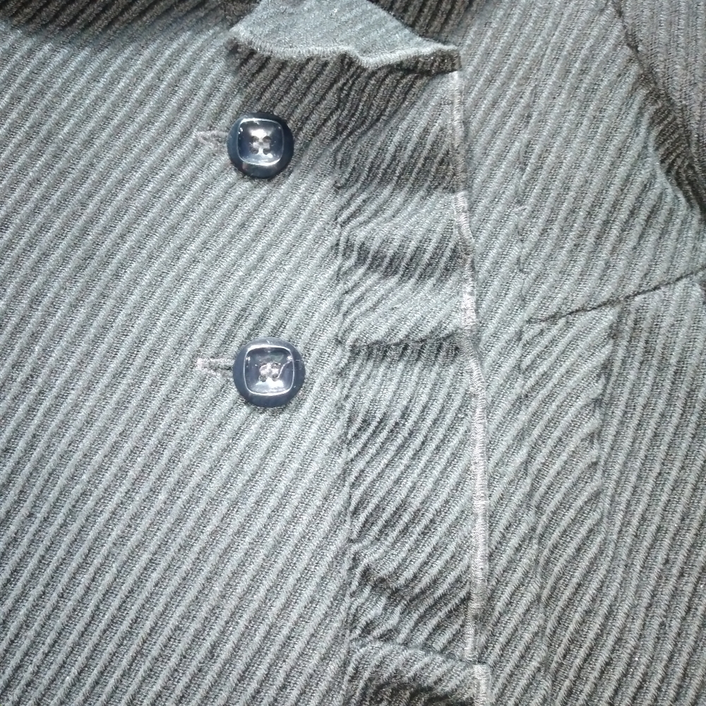Black wool peacoat 2t - Picture 4 of 8